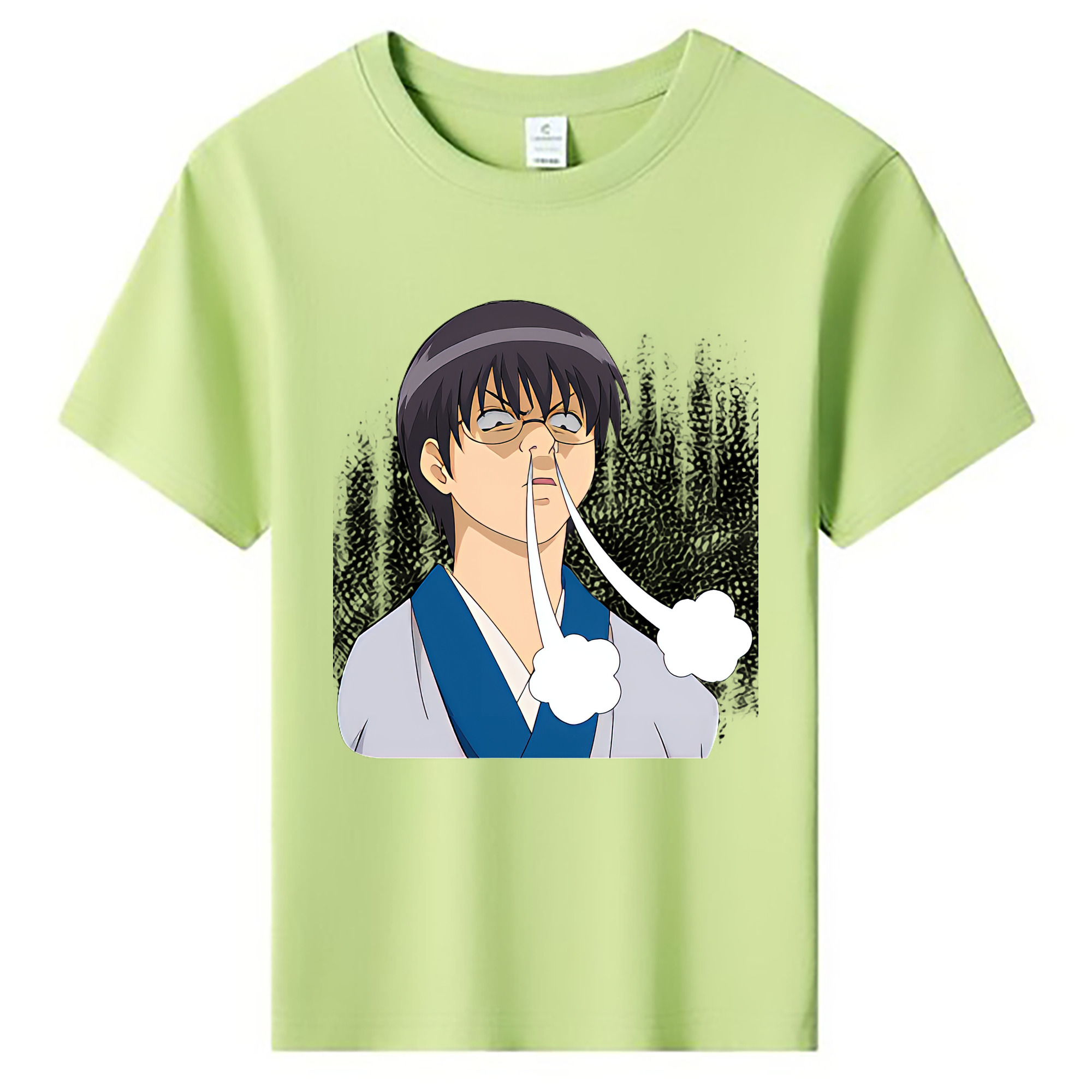（画像用） ぎんたま 坂田銀時（さかたぎんとき） 神楽 志村新八（しむら しんぱち） GINTAMA Sakata Gintoki Kagura Shimura Shinpachi 綿100％キッズTシャツ（フロントプリント）